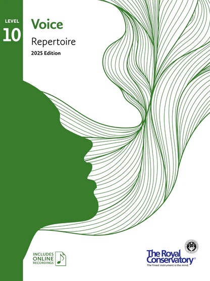 RCM Voice Repertoire - Voice Series, 2025 Edition