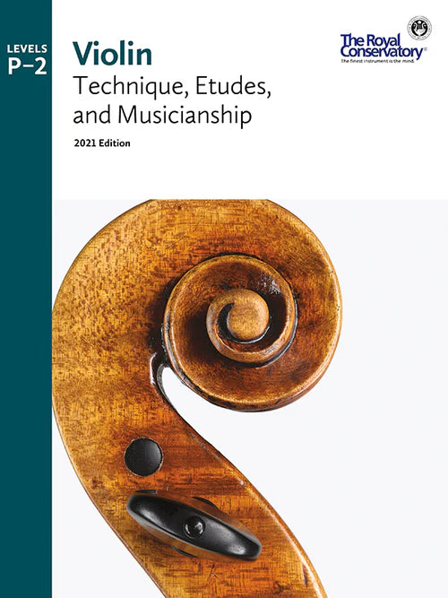 RCM Violin Technique, Etudes, and Musicianship, 2021 Edition [Select Level]