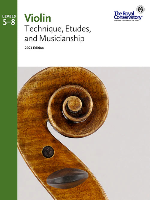 RCM Violin Technique, Etudes, and Musicianship, 2021 Edition [Select Level]