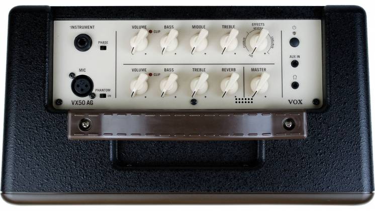 USED - Vox VX50AG 50W NuTube Acoustic Amplifier with Mic In vx-50-ag