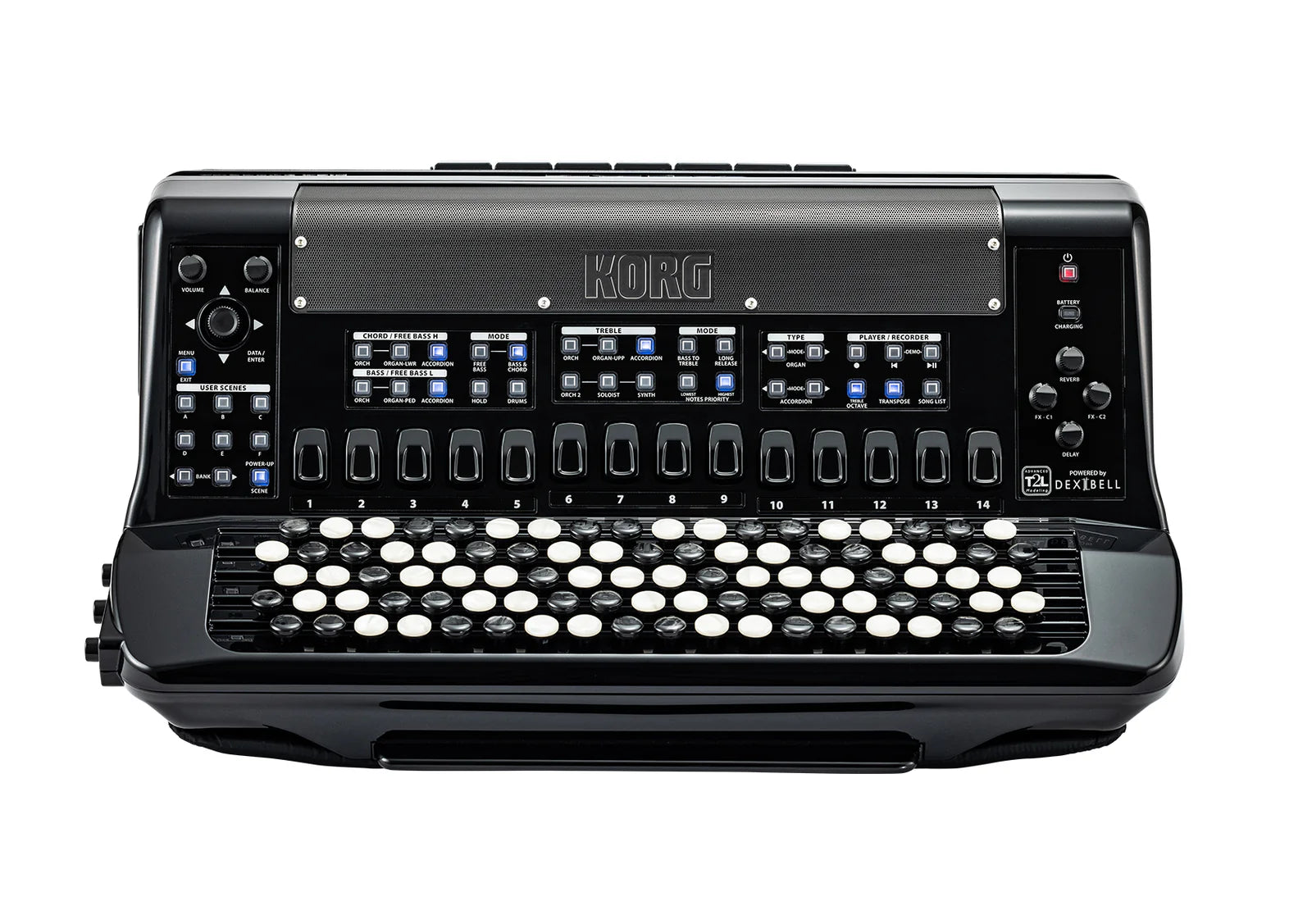 Suprema Button-type Digital Accordion