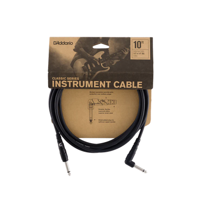 D'Addario Classic Series Right Angle Instrument Cables