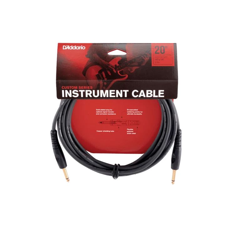 D'Addario Custom Series Instrument Cable