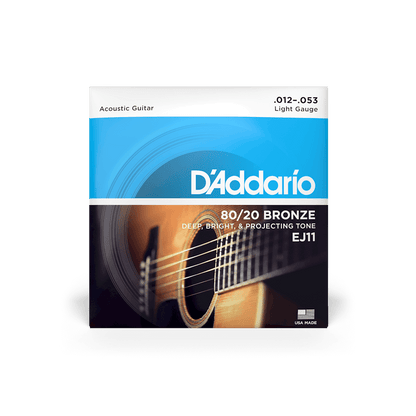 D'Addario 80/20 Bronze Acoustic Guitar Strings | All Gauges
