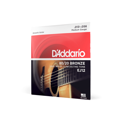 D'Addario 80/20 Bronze Acoustic Guitar Strings | All Gauges