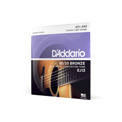 D'Addario 80/20 Bronze Acoustic Guitar Strings | All Gauges