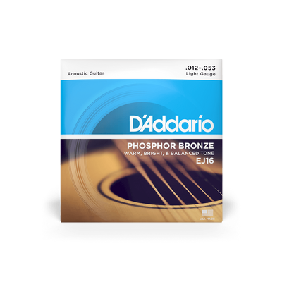 D'Addario EJ Phosphor Bronze Acoustic Guitar Strings | All Gauges
