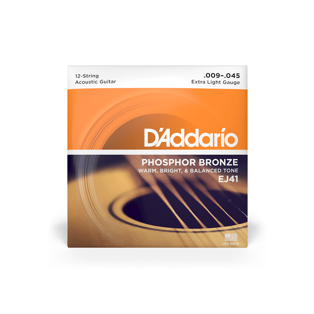 D'Addario EJ Phosphor Bronze Acoustic Guitar Strings