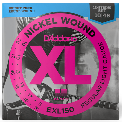 D'Addario EXL Nickel Wound Electric Guitar Strings