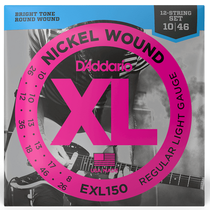 D'Addario EXL Nickel Wound Electric Guitar Strings