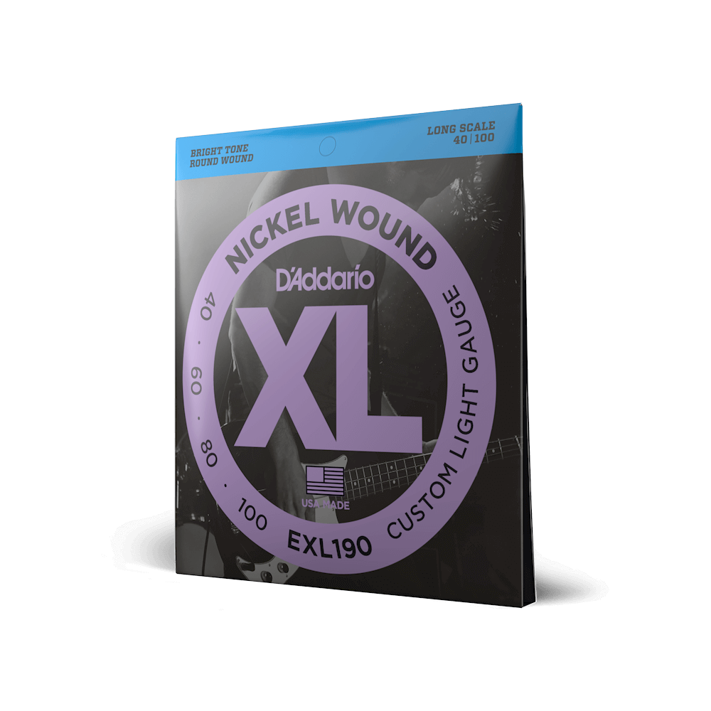 D'Addario EXL Nickel Wound Bass Strings [Select Strings]