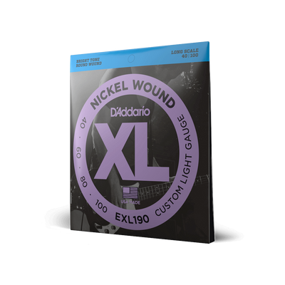 D'Addario EXL Nickel Wound Bass Strings [Select Strings]