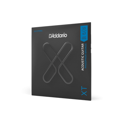 XT Light Coated 12-String Acoustic Guitar Strings | 10-47