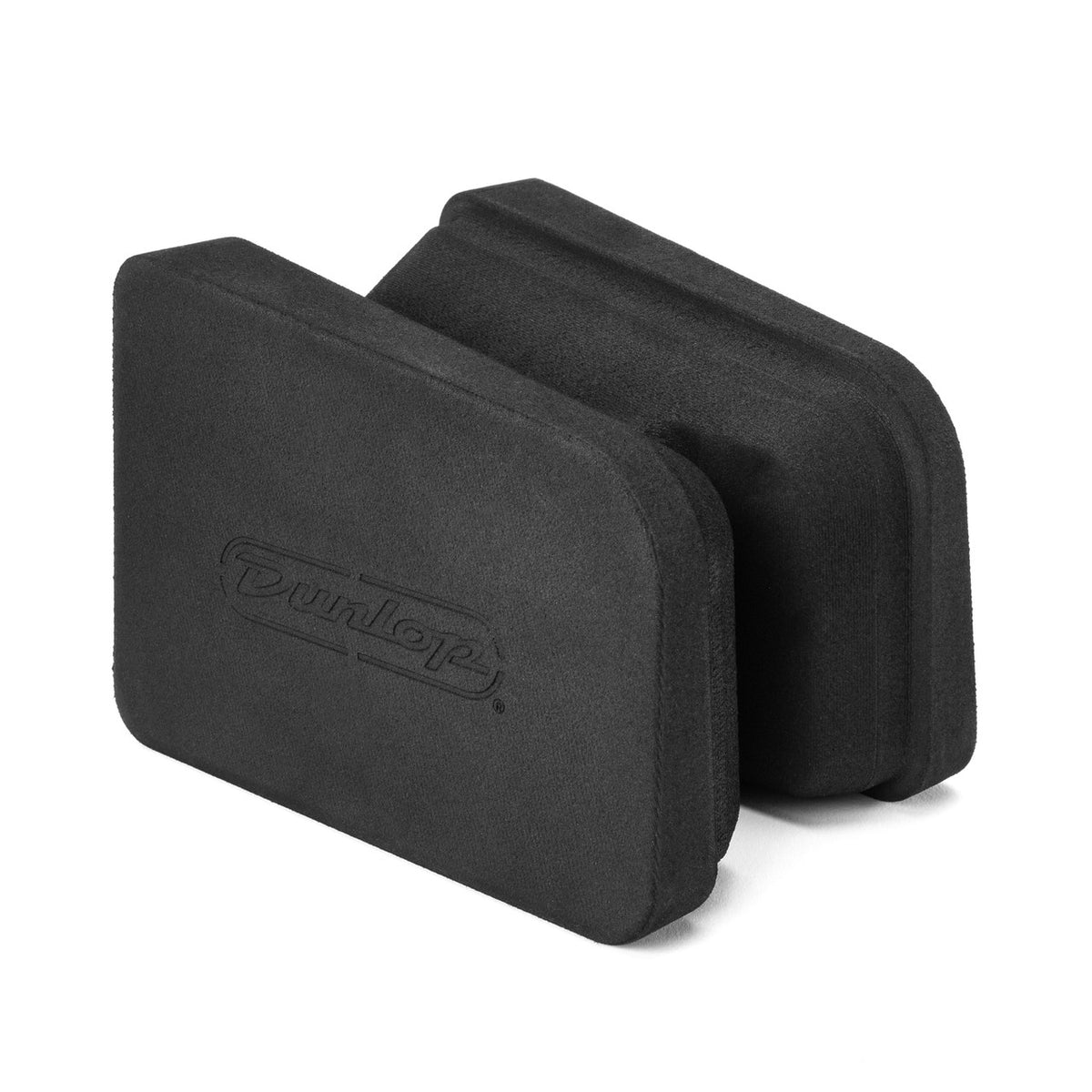 Dunlop System 65 NS42 guitar neck stand in black, angled view