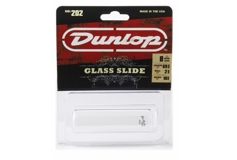 Dunlop Heavy Wall Medium Glass Slide 202 | Ring Size 8