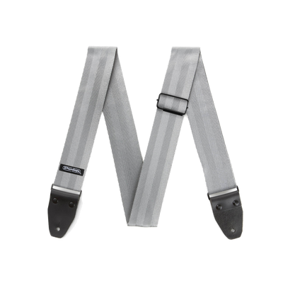 DUNLOP MXR® DELUXE SEATBELT GREY GUITAR STRAP