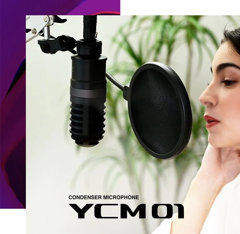 Yamaha YCM01 Microphone (white)