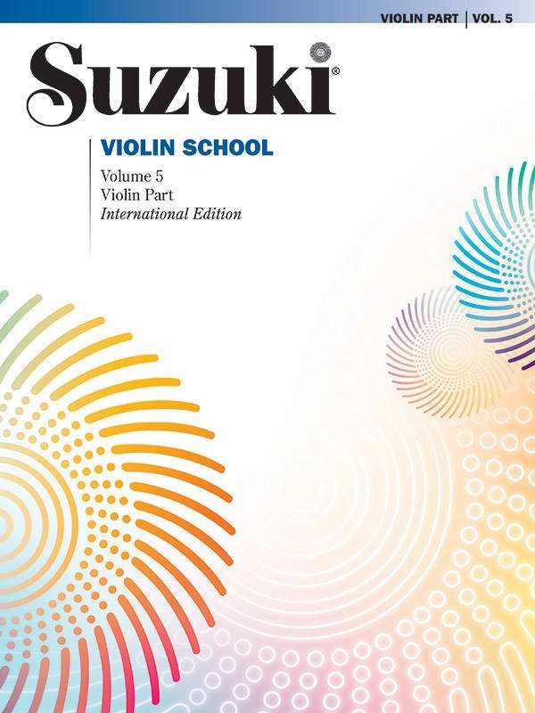 Suzuki Violin School, Volume 5 - Violin Part