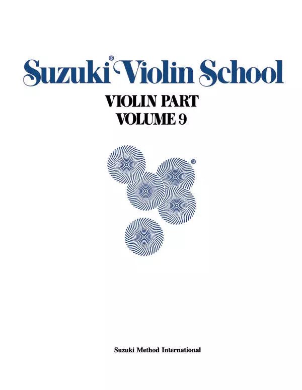 Suzuki Violin School, Volume 9 - Violin Part