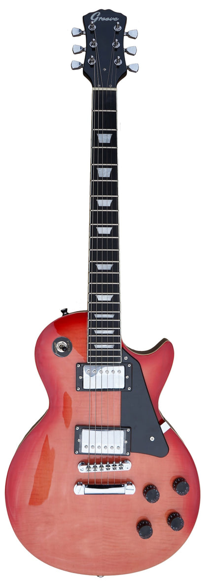 Groove LP4004 Les Paul Style Electric Guitar – Pink-ish