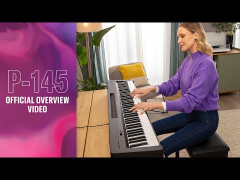 Yamaha P145BT 88-Note Digital Piano - Black