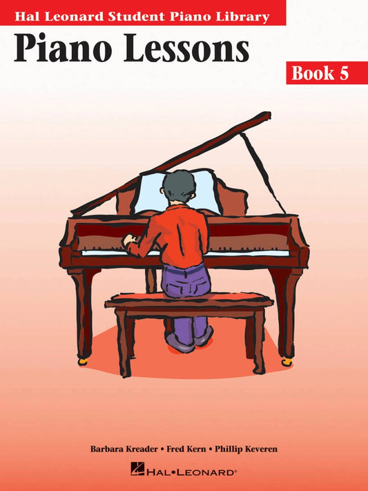 Piano Lessons, Book 5 (Hal Leonard Student Piano Library) - Piano - Book
