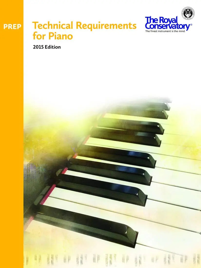 Frederick Harris Music Company Technical Requirements for Piano Preparatory Level, 2015 Edition - Book