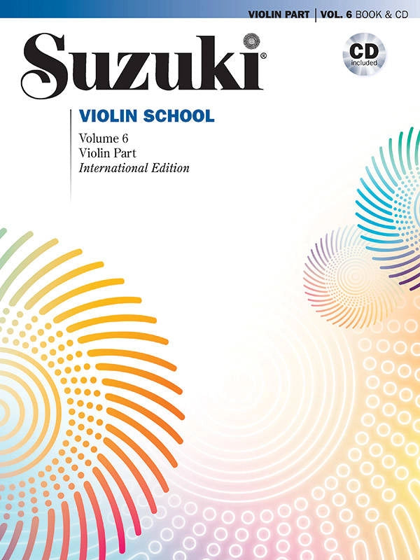 Suzuki Violin School, Volume 6 - Violin Part (w/CD)