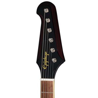 Epiphone 1963 Firebird V Electric Guitar with Hardshell Case - Vintage Sunburst [DEMO]