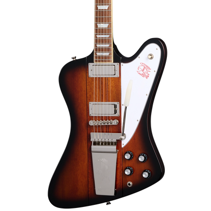 Epiphone 1963 Firebird V Electric Guitar with Hardshell Case - Vintage Sunburst [DEMO]