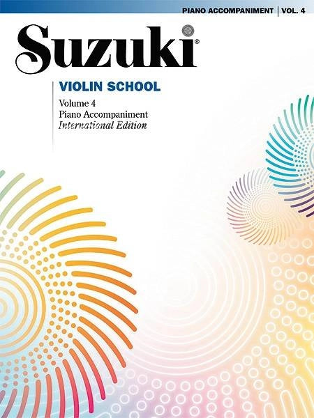 Suzuki Violin School, Volume 4 - Piano Accompaniment