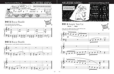 Piano Adventures Sightreading Book Level 2B