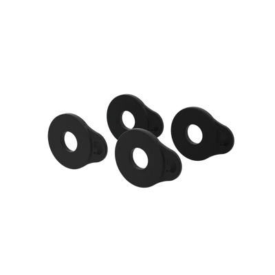 Flex Lock Strap Blocks (4 Pack) - Black
