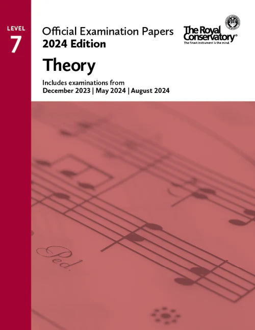 RCM OFFICIAL EXAMINATION PAPERS 2024 [SELECT LEVEL]