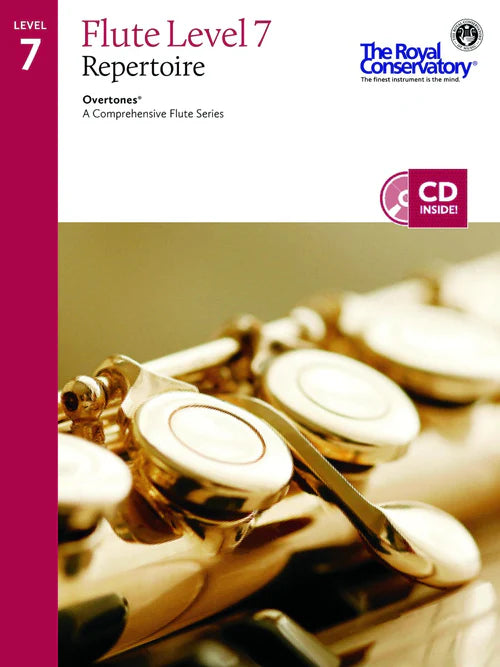 RCM Overtones Series - Flute Repertoire (w/CD), [Select Level]