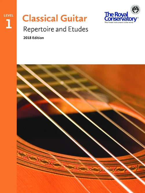 RCM Guitar Repertoire and Etudes | 2018 Edition [Select Level]