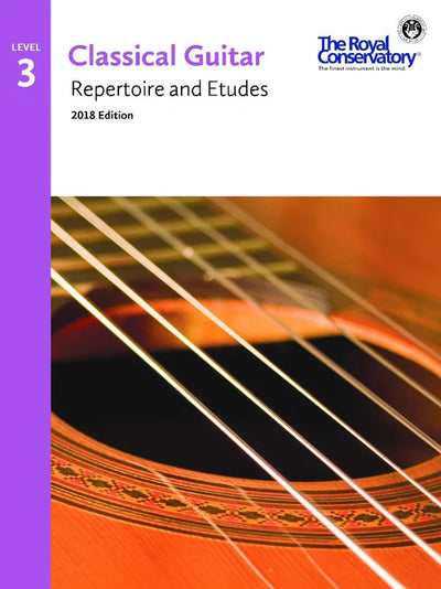 RCM Guitar Repertoire and Etudes | 2018 Edition [Select Level]