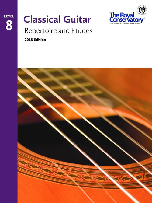 RCM Guitar Repertoire and Etudes | 2018 Edition [Select Level]