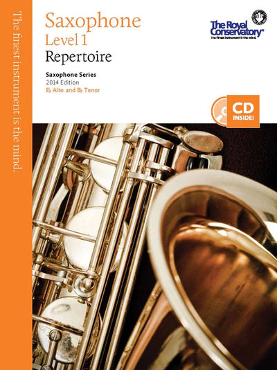 RCM Saxophone - Repertoire (w/CD), [Select Level]