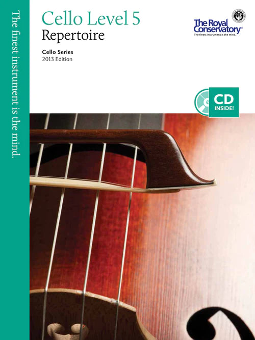 RCM Cello - Repertoire (w/CD), Level 5