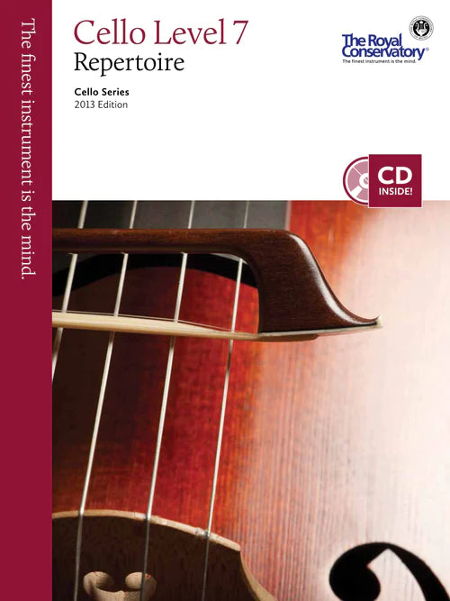 RCM Cello - Repertoire (w/CD), Level 7