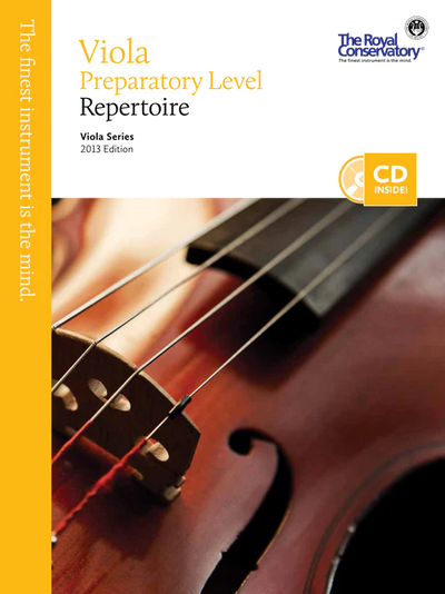 RCM Viola Repertoire, 2013 Edition [Select Level]