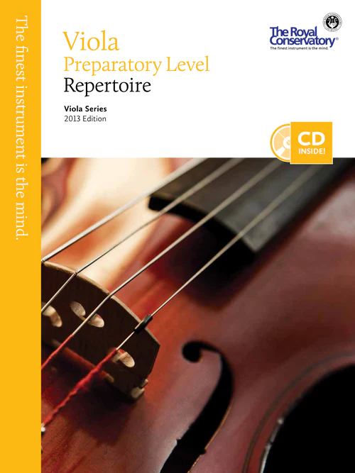 RCM Viola Repertoire, 2013 Edition [Select Level]