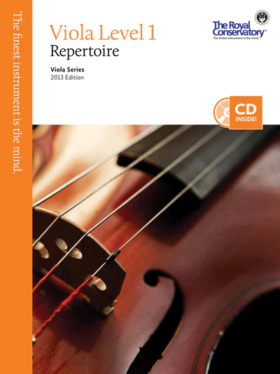 RCM Viola Repertoire, 2013 Edition [Select Level]