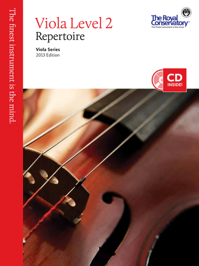 RCM Viola Repertoire, 2013 Edition [Select Level]