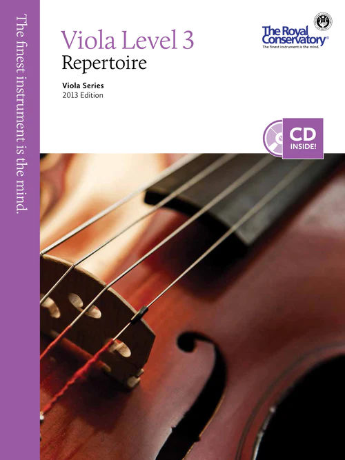 RCM Viola Repertoire, 2013 Edition [Select Level]
