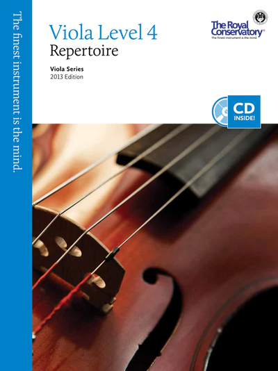 RCM Viola Repertoire, 2013 Edition [Select Level]