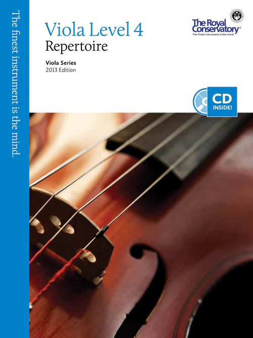 RCM Viola Repertoire, 2013 Edition [Select Level]