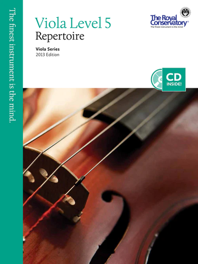 RCM Viola Repertoire, 2013 Edition [Select Level]