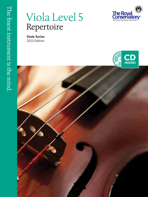 RCM Viola Repertoire, 2013 Edition [Select Level]
